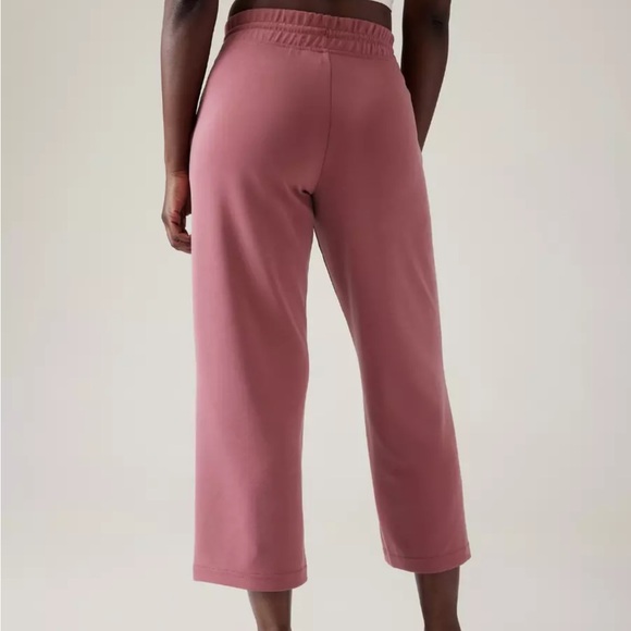 TWO PIECE SET Athleta Seasoft in package. Tee & matching crop pants- sold out!! - Picture 3 of 4
